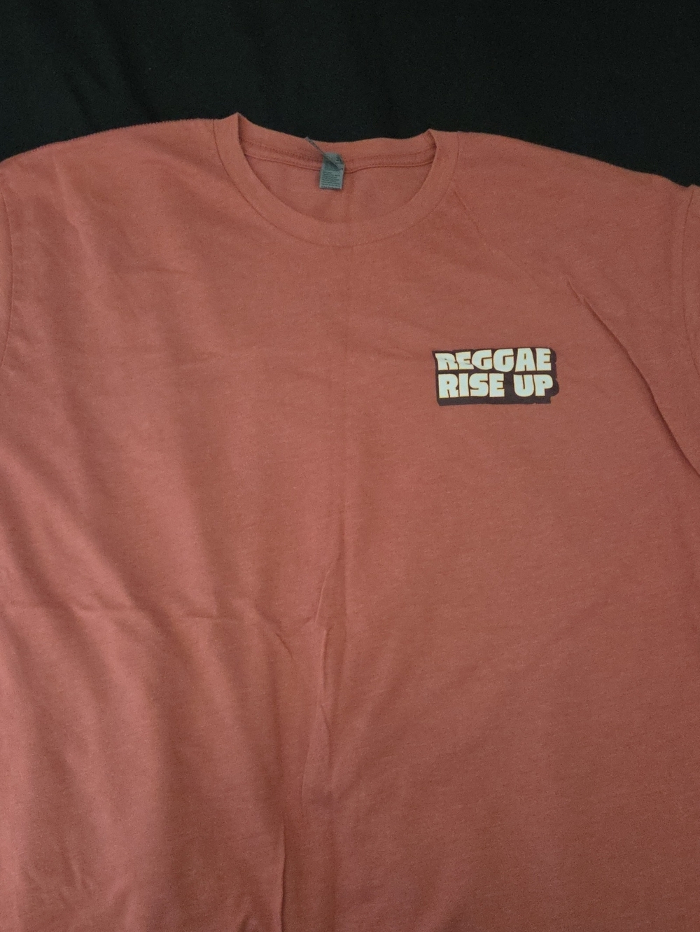 Next Level Apparel Dusty Rose 'Reggae Rise Up' Short Sleeve Tee